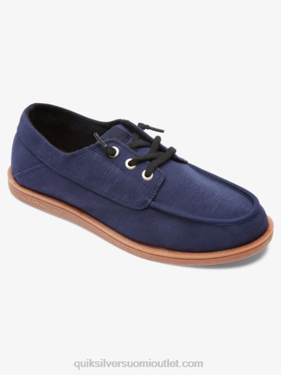 Quiksilver D6JJ1885 miehet sininen/ruskea sataman ruopatut kengät