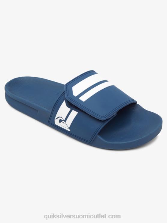 Quiksilver D6JJ1017 miehet sinivalkoinen rivi liukusäätimet