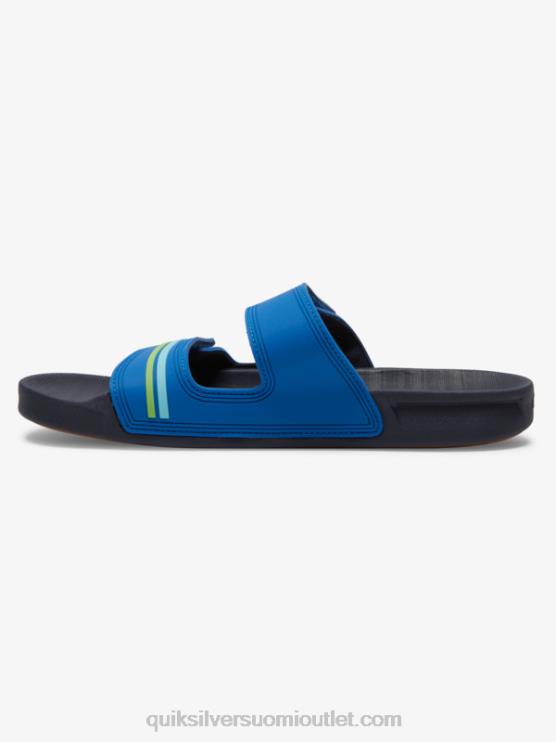 Quiksilver D6JJ1077 miehet sininen 1 rivi kaksinkertaiset säädettävät sandaalit