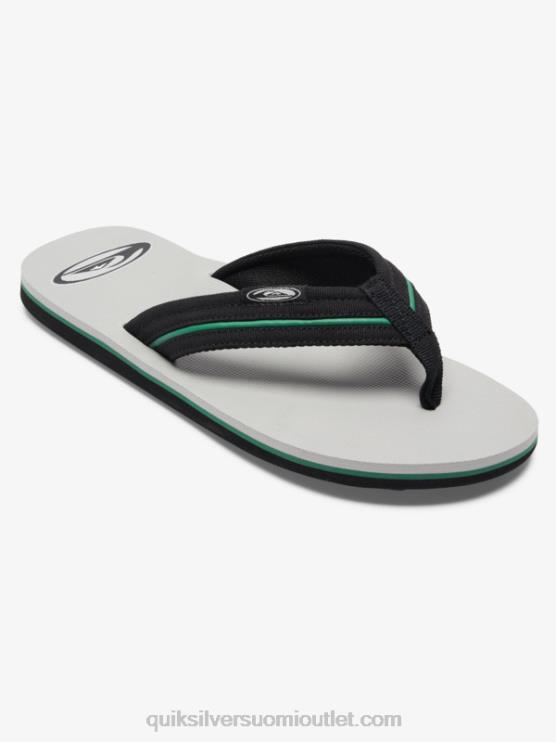 Quiksilver D6JJ1294 miehet harmaa 1 molokai layback saturn sandaalit