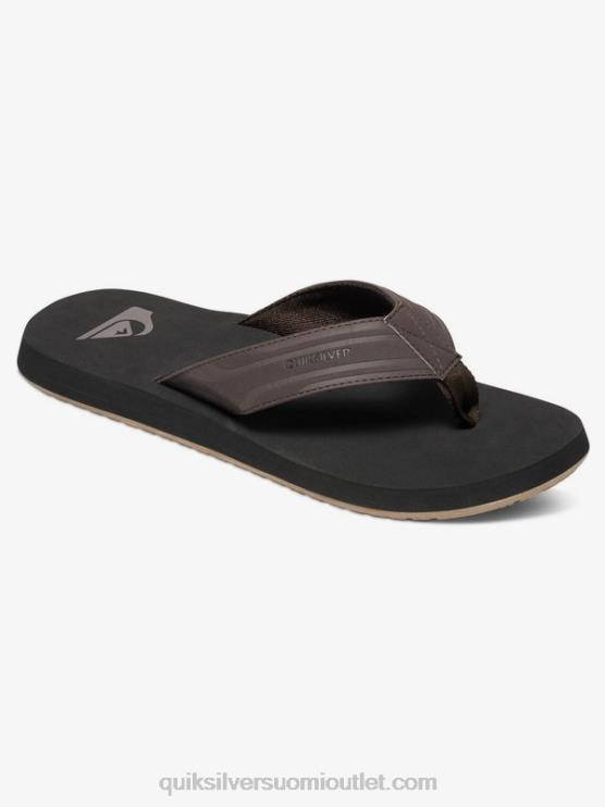 Quiksilver D6JJ1646 miehet ruskea/musta apinaavaimen sandaalit