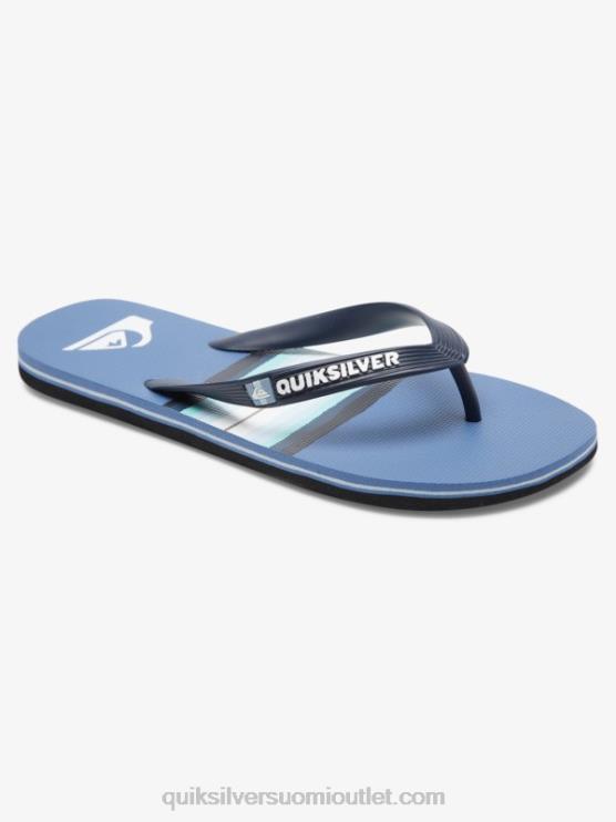 Quiksilver D6JJ1790 miehet harmaa 1 Molokai-hartsiväriset varvastossut