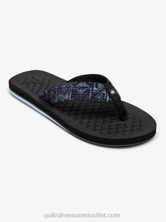 Quiksilver D6JJ1793 miehet musta Lanai varvastossut