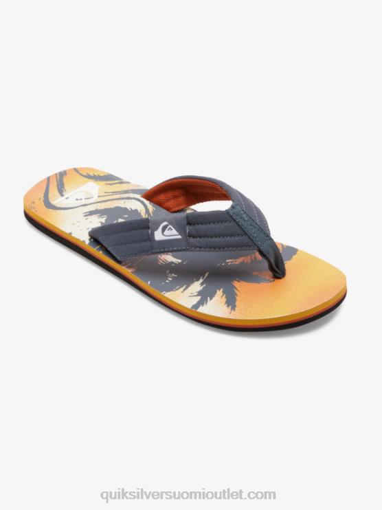Quiksilver D6JJ493 miehet harmaa 1 molokai layback sandaalit