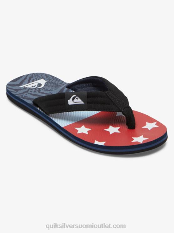 Quiksilver D6JJ497 miehet sininen 1 molokai layback sandaalit