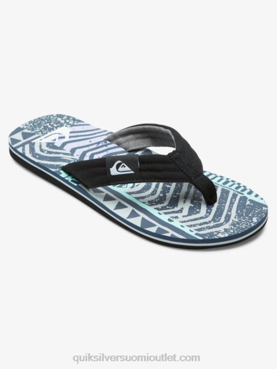 Quiksilver D6JJ504 miehet sininen/harmaa molokai layback sandaalit