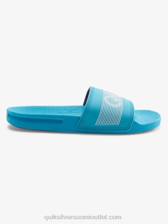 Quiksilver D6JJ692 miehet sininen 1 rivi sanamerkki liukusäädin sandaalit