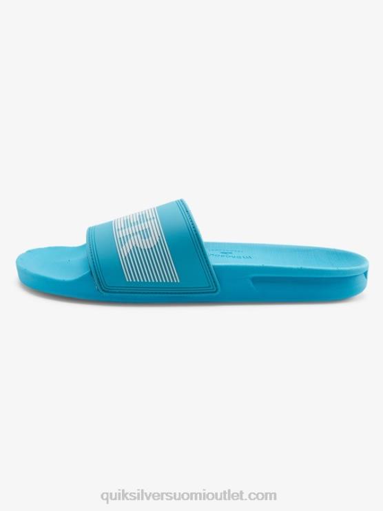 Quiksilver D6JJ692 miehet sininen 1 rivi sanamerkki liukusäädin sandaalit