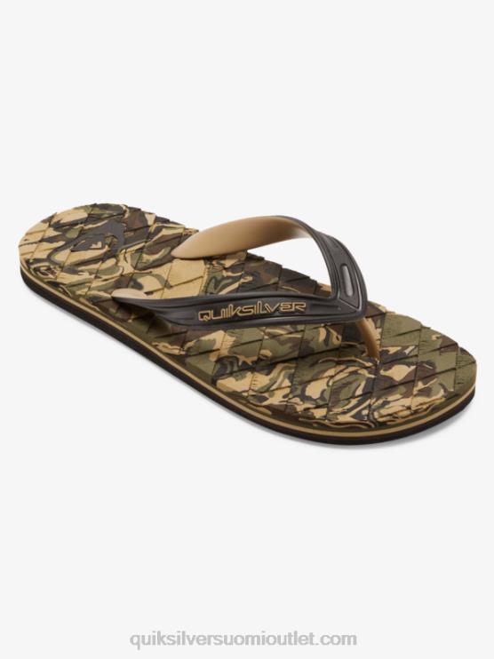 Quiksilver D6JJ746 miehet vihreä 2 oahuey sandaalit