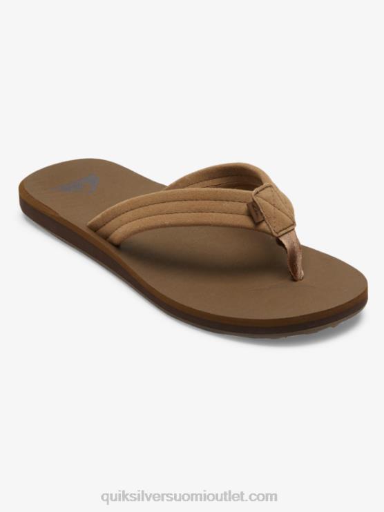 Quiksilver D6JJ874 miehet rusketus 1 carver mokkanahkasandaalit