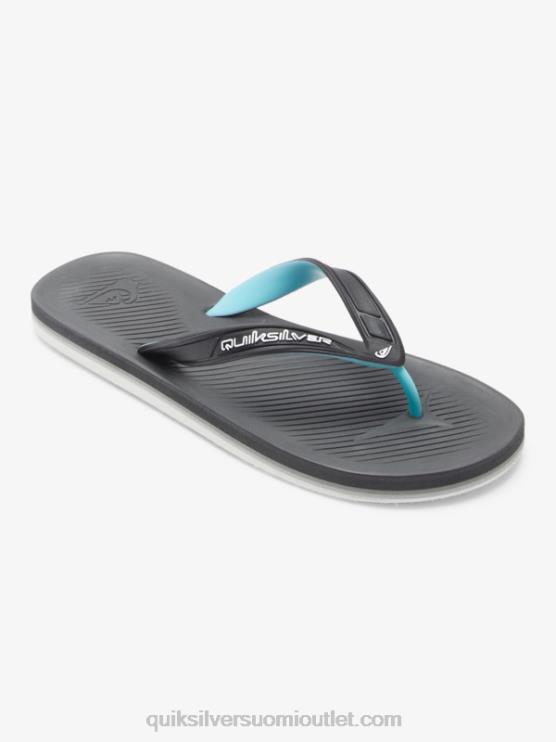 Quiksilver D6JJ952 miehet harmaa 2 haleiwan ydin varvastossut