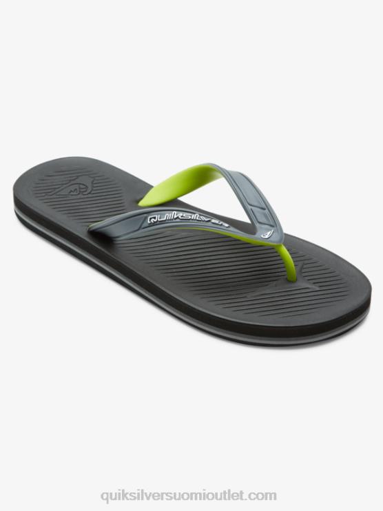 Quiksilver D6JJ953 miehet harmaa 1 haleiwan ydin varvastossut