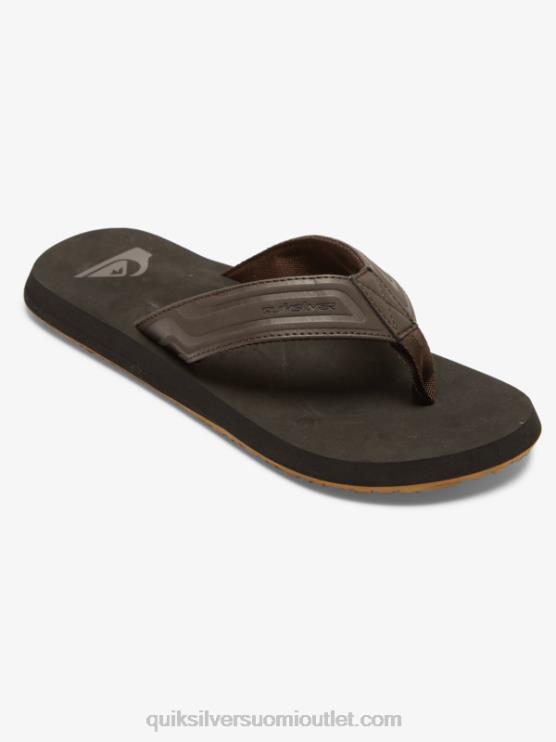Quiksilver D6JJ972 miehet ruskea 1 monkey wrench core slide sandaalit
