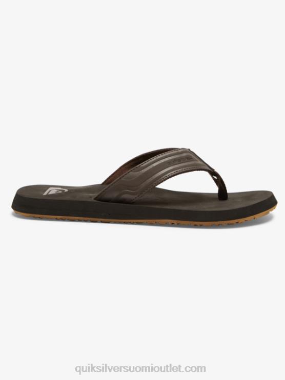 Quiksilver D6JJ972 miehet ruskea 1 monkey wrench core slide sandaalit