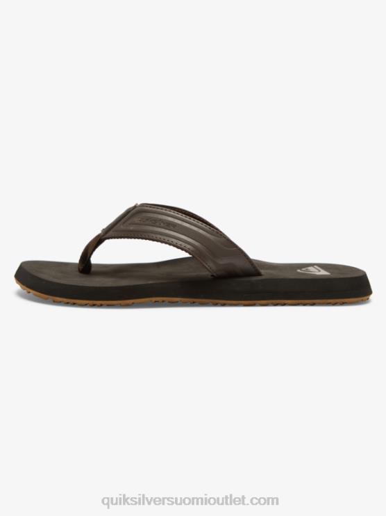 Quiksilver D6JJ972 miehet ruskea 1 monkey wrench core slide sandaalit