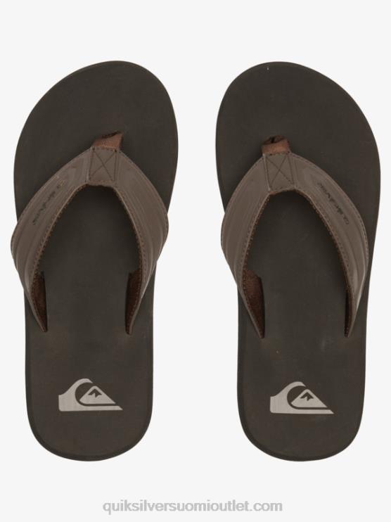 Quiksilver D6JJ972 miehet ruskea 1 monkey wrench core slide sandaalit