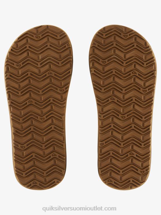Quiksilver D6JJ972 miehet ruskea 1 monkey wrench core slide sandaalit