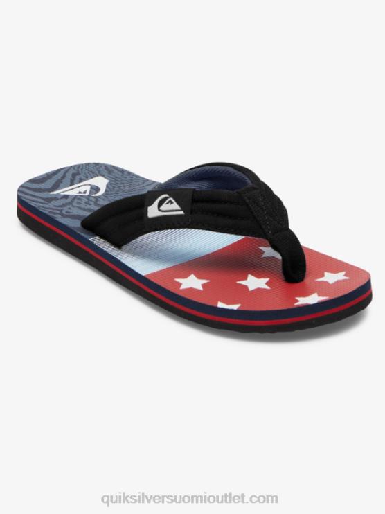Quiksilver D6JJ1992 pojat sininen 3 8-16 molokai layback sandaalit
