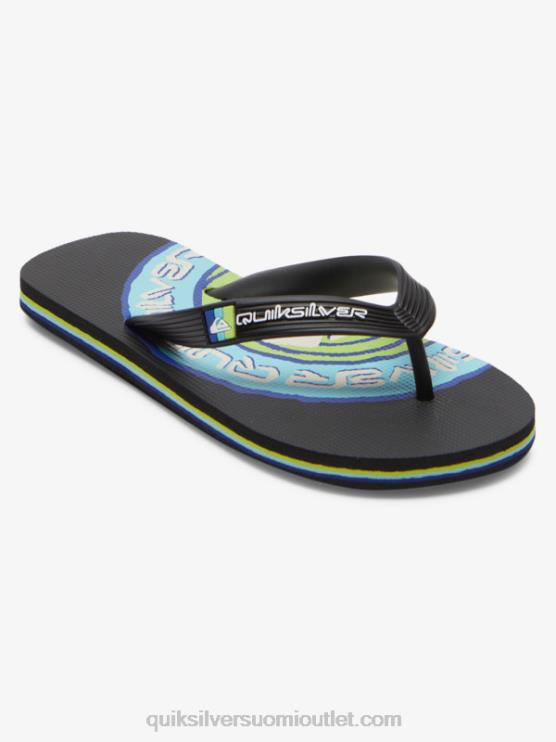 Quiksilver D6JJ2024 pojat musta 8-16 molokai-varvastossua