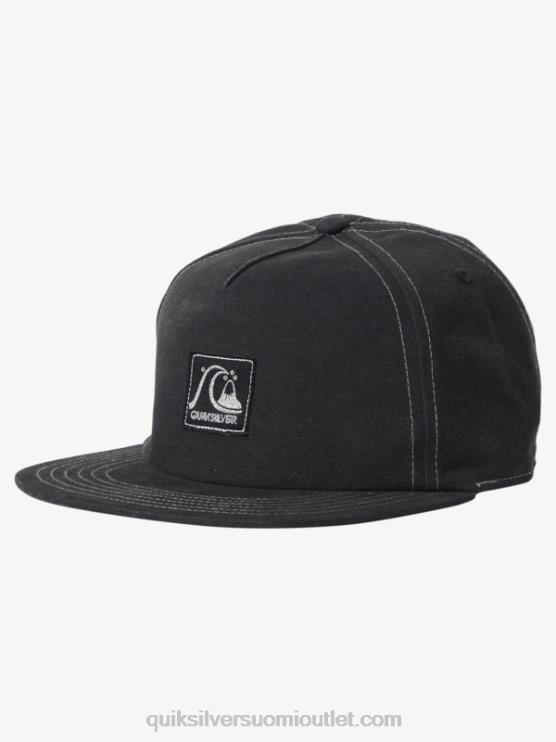 Quiksilver D6JJ1187 miehet musta alkuperäinen pesäpallohattu