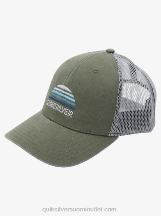 Quiksilver D6JJ1195 miehet nelilehtinen apila stringer trucker hattu