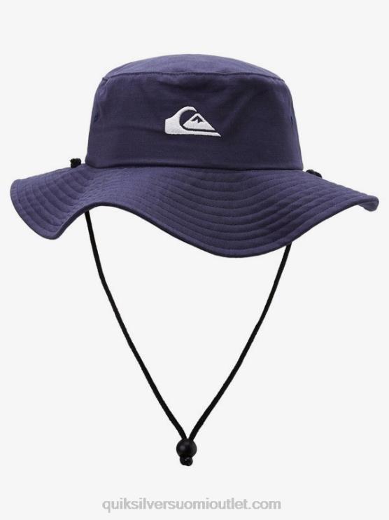 Quiksilver D6JJ122 miehet merkki sininen bushmaster safari boonie hattu