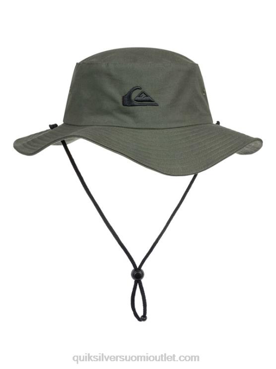 Quiksilver D6JJ123 miehet timjami bushmaster safari boonie hattu