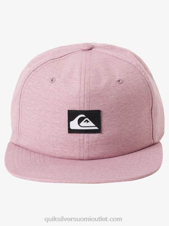 Quiksilver D6JJ1666 miehet tumma orkidea kanerva hopea dollari snapback hattu