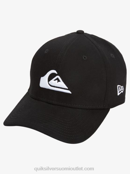 Quiksilver D6JJ1679 miehet musta valkoinen Vuoristo- ja aaltojoustava lippis