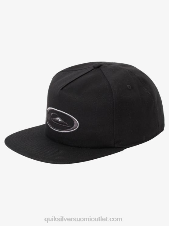 Quiksilver D6JJ1695 miehet musta tarkoittaa doggin snapback -hattua