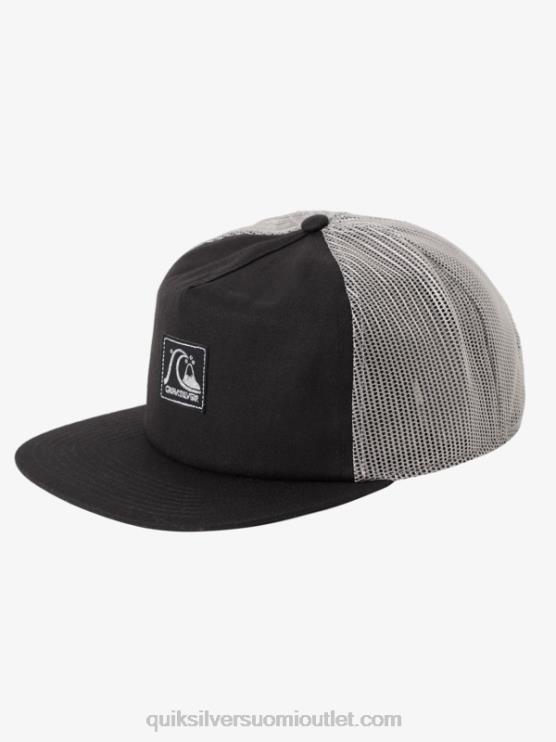 Quiksilver D6JJ1714 miehet musta yksieväinen kuorma-auton hattu