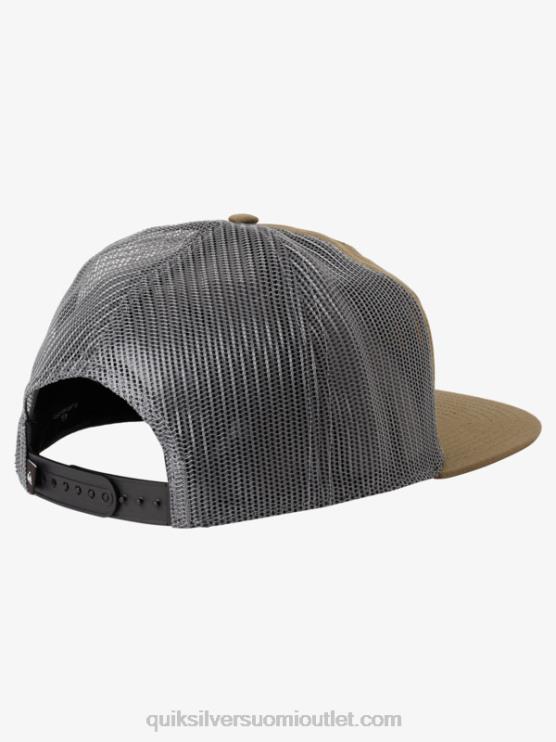 Quiksilver D6JJ1715 miehet timjami yksieväinen kuorma-auton hattu