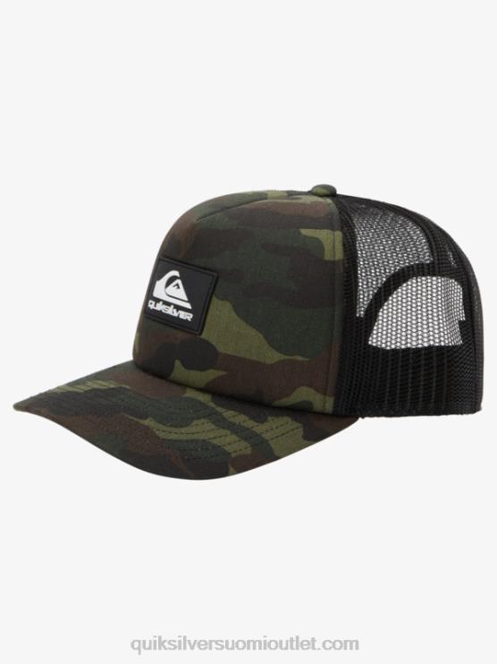 Quiksilver D6JJ487 miehet metsämaakuvio kaikkivoipa snapback-hattu