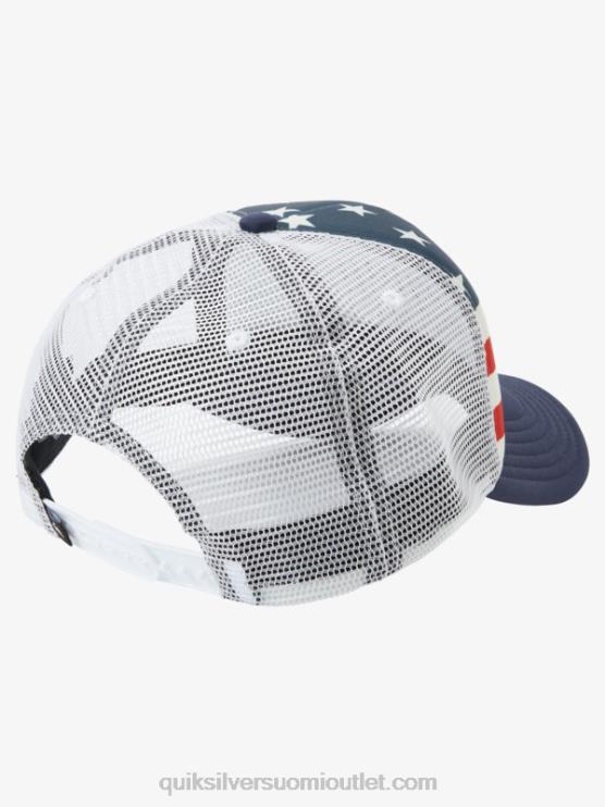 Quiksilver D6JJ563 miehet keskiyön laivasto harakka coop kuorma-auton hattu