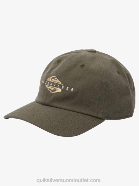 Quiksilver D6JJ566 miehet suklaalastu vahattu baseball-hattu