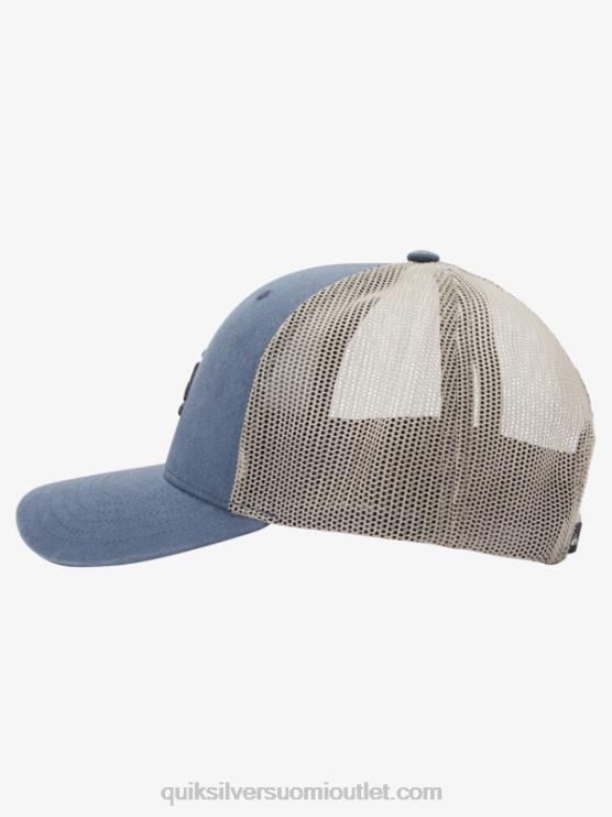 Quiksilver D6JJ602 miehet tumma liuskekivi grounder kuorma-auton hattu