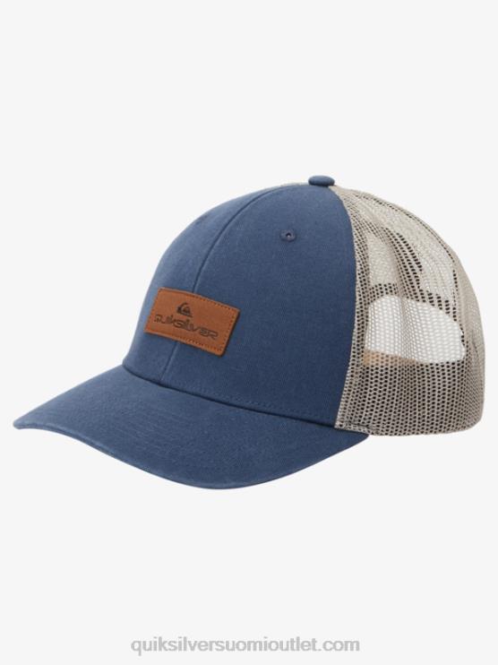 Quiksilver D6JJ661 miehet keskiyön laivasto kuorma-auton hattu alas