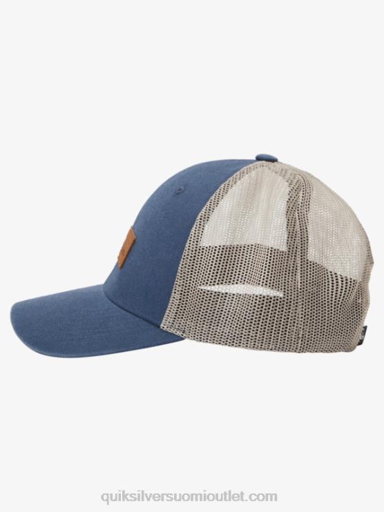 Quiksilver D6JJ661 miehet keskiyön laivasto kuorma-auton hattu alas