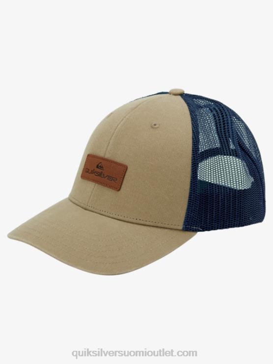 Quiksilver D6JJ662 miehet plaza taupe kuorma-auton hattu alas