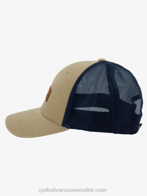 Quiksilver D6JJ662 miehet plaza taupe kuorma-auton hattu alas