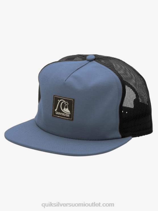 Quiksilver D6JJ757 miehet merellä ruudullinen snapback-hattu