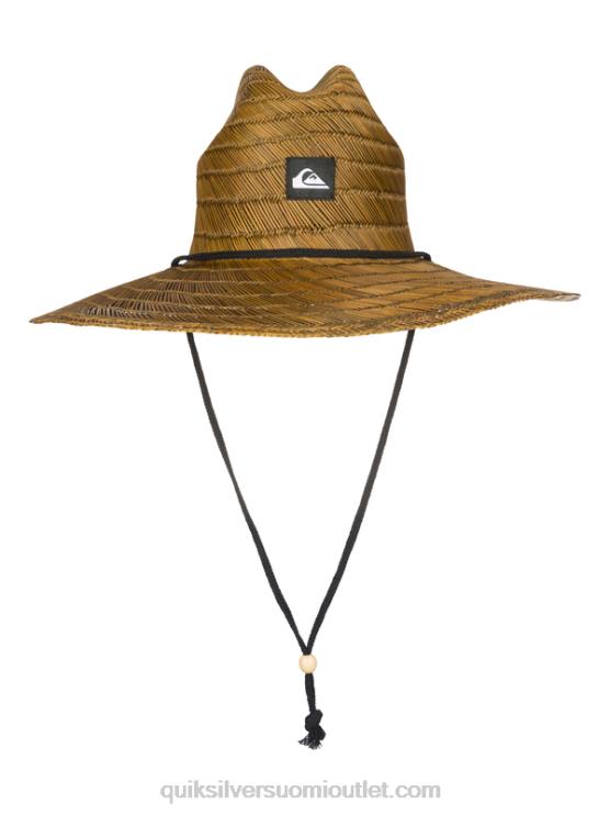 Quiksilver D6JJ802 miehet tumman ruskea laiturin olki hengenpelastajahattu