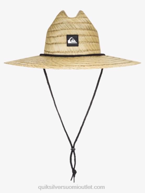 Quiksilver D6JJ803 miehet luonnollinen laiturin olki hengenpelastajahattu
