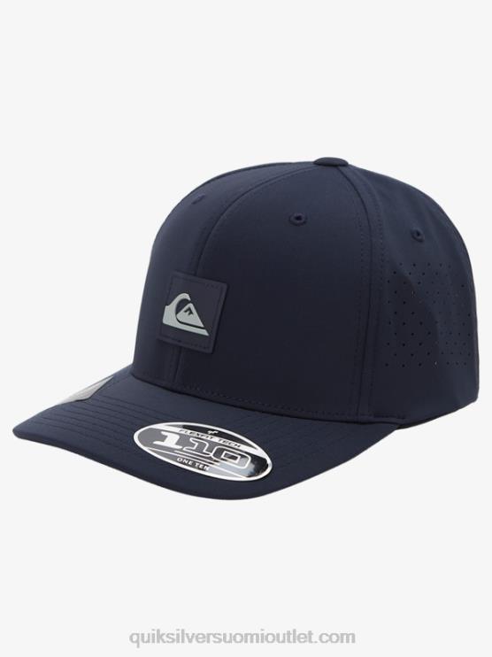 Quiksilver D6JJ805 miehet merkki sininen mukautettu flexfit hattu