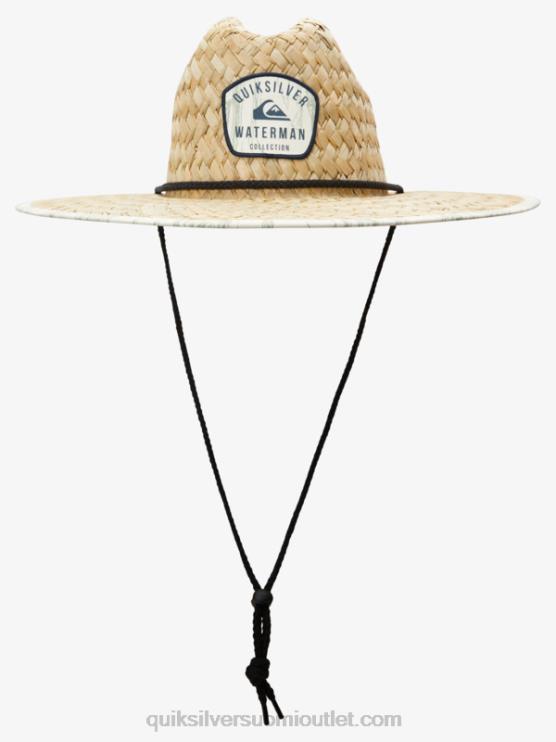 Quiksilver D6JJ833 miehet antiikki valkoinen wtrmn tasku waterman outsider olki hengenpelastajahattu