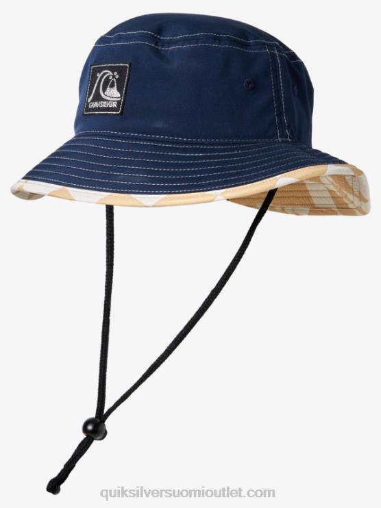 Quiksilver D6JJ932 miehet laivasto bleiseri alkuperäinen boone aurinkohattu