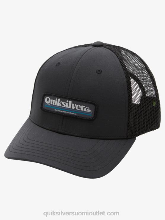 Quiksilver D6JJ965 miehet musta stern catch trucker hattu