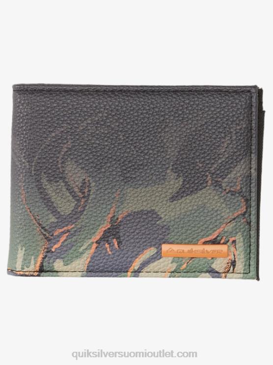 Quiksilver D6JJ727 miehet camo - plage tuoreus kolminkertainen lompakko
