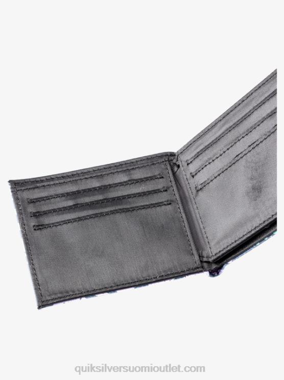 Quiksilver D6JJ729 miehet keskiyön laivasto tuoreus kolminkertainen lompakko