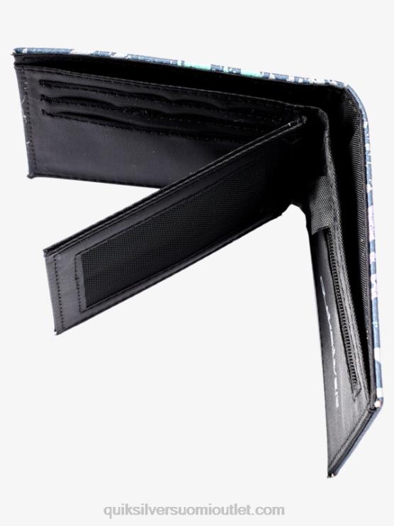 Quiksilver D6JJ729 miehet keskiyön laivasto tuoreus kolminkertainen lompakko